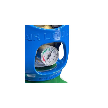 Botella ARGÓN PURO Regulador integrado - Albee Weld Ar - 2,3m3