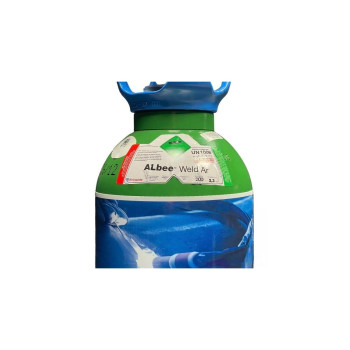 Fles PUUR ARGON Geïntegreerde drukregelaar - Albee Weld Ar - 2,3m3
