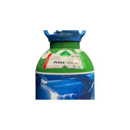 Flasche REINES ARGON integrierter Druckminderer - Albee Weld Ar - 2,3m3