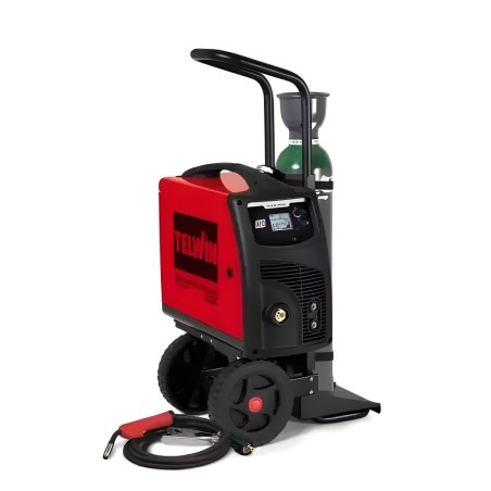 PACK: Schweißgerät Telwin 260 + Wagen + Druckminderer + Gas