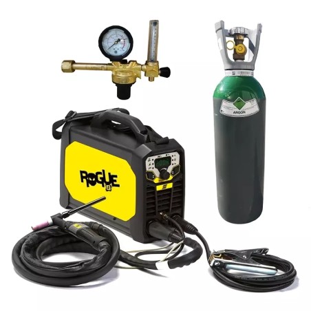 PACK: Lasapparaat ROGUE ESAB ET201i Pro CE + Drukregelaar + Gas