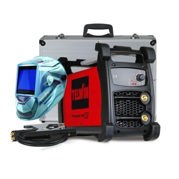PACK: Telwin MMA 236 XT MPGE welding machine + Helmet + gloves + Apron