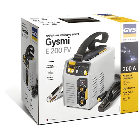 Máquina de soldar MMA Inverter GYSMI E200 FV GYS