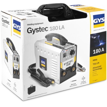 Equipo de soldadura GYSTEC 180 LA con maletín