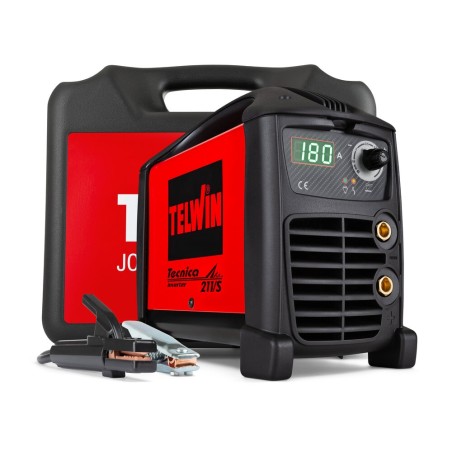 TELWIN - MMA Inverter Schweißgerät Tecnica 211/S digitale Einstellung