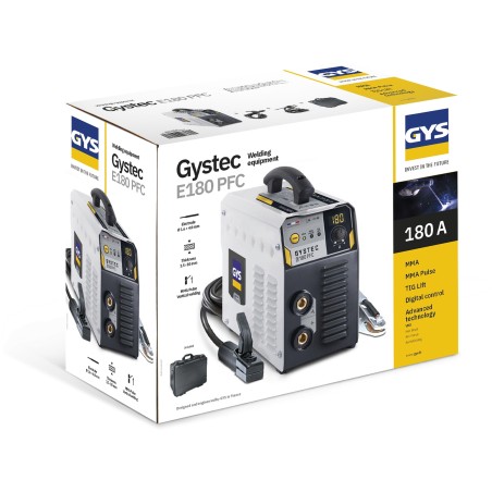 Saldatrice GYSTEC E180 PFC con valigetta