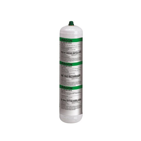 Botella de gas desechable ARGÓN puro