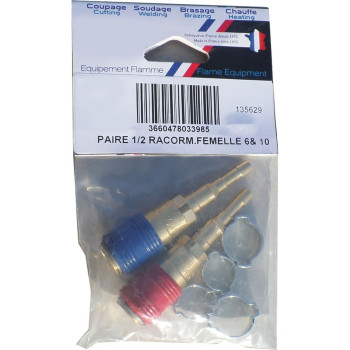 1/2 RARCOMATIC hembra OXY/ACETYLENE/GPL
