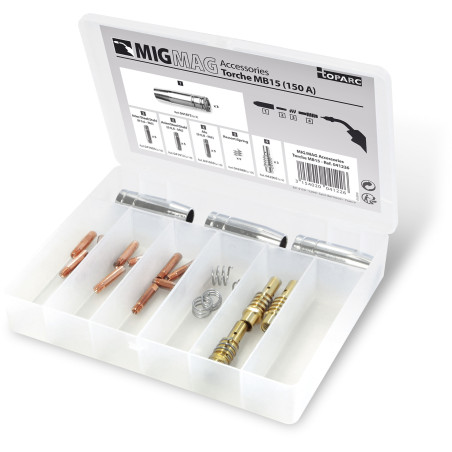 Accessoireset voor MIG-toorts MB 15 150A