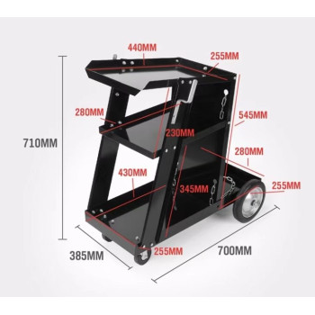 Chariot SOUDEXPERT pour poste à souder MIG-TIG