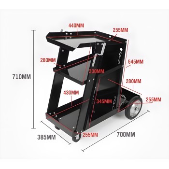 SOUDEXPERT trolley for MIG-TIG welding machine