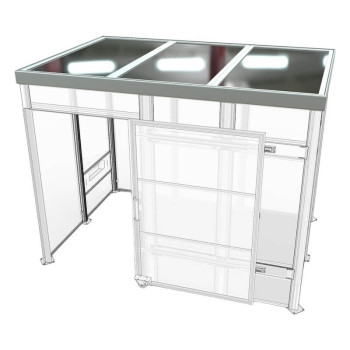 Módulo de teto para cabine laser 3x3m