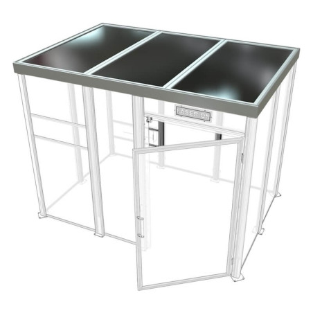 Módulo de techo para cabina láser 4x4m