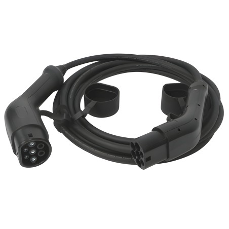 CABLE DE CARGA EV T2/T2 5M - 32A1PH