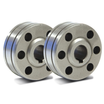 2 Galets type B pour fil fourré1.2/1.6 mm soudure MIG poste GYS