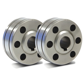 2 Rolos tipo B para fio tubular 1,2/1,6 mm soldadura MIG posto GYS