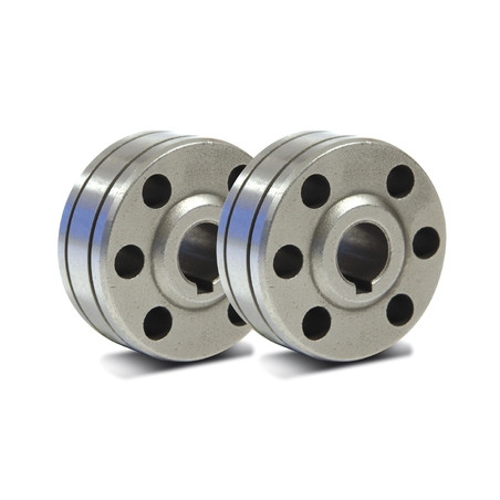2 Galets type B pour fil fourré1.2/1.6 mm soudure MIG poste GYS
