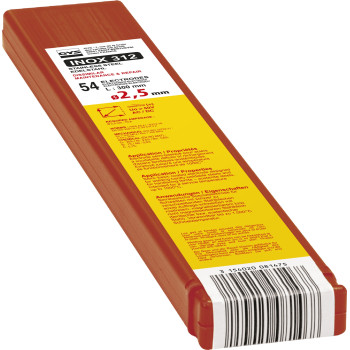 elettrodi inox 312R Ø 2,5 mm GYS X54 pezzi