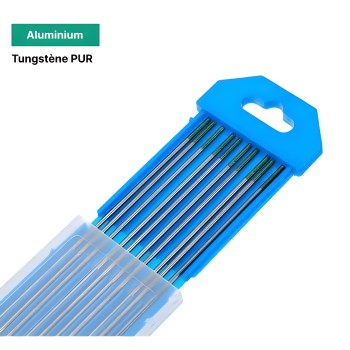 Electrodos de Tungsteno Puro (Verde) - Ø2,4x150 mm (x10)