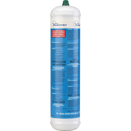 Bouteille oxygène (non rechargeable) - 110 l