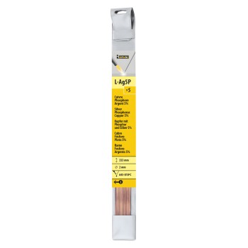 5 Stäbe Kupfer-Phosphor-Silber 5% Ø2,0 (L.333mm)