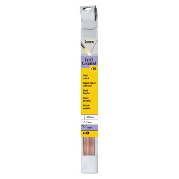 10 varillas de acero cobrizado Ø2.0 (L.500mm)