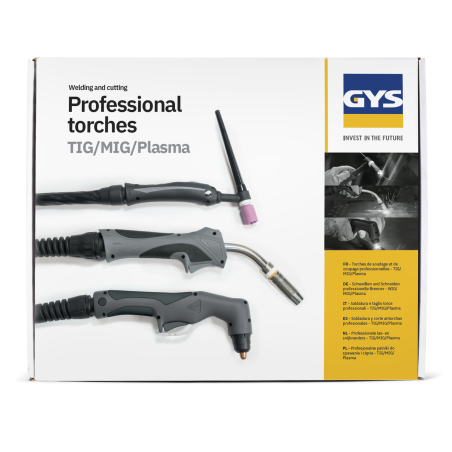 Torcia per saldatura TIG PROP 17 DB per saldatrice Gys