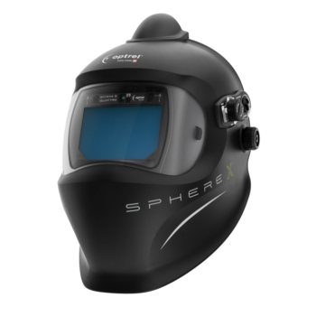 Optrel - Casque de soudage PAPR Sphere X quattro pure air noir