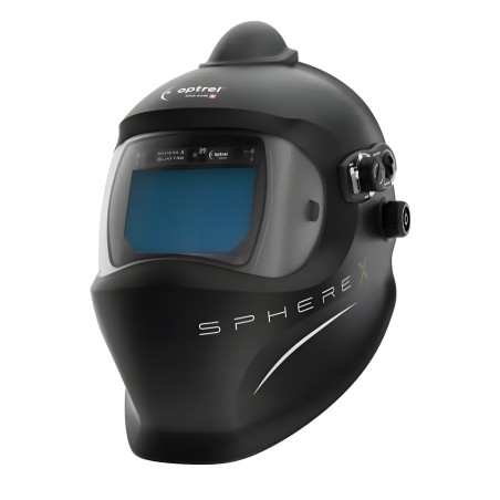 Optrel - Capacete de soldadura PAPR Sphere X quattro pure air preto