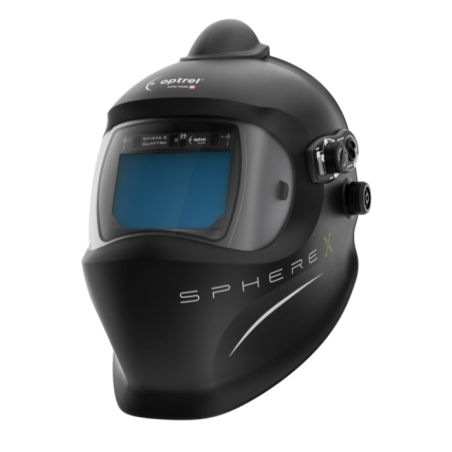 Optrel - Casque de soudage PAPR Sphere X quattro pure air noir