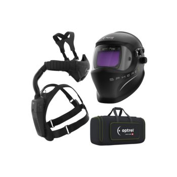 Pack : sphereX 2.5 noir - casque de soudage et swiss air