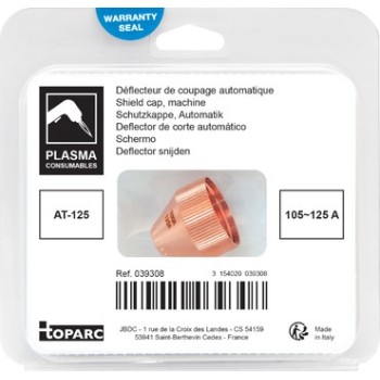 1 patin déflecteur de coupage 105/125 A pour torche AT -125