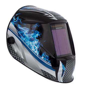 SOUDEXPËRT ELITE XXL TC Blue welding helmet