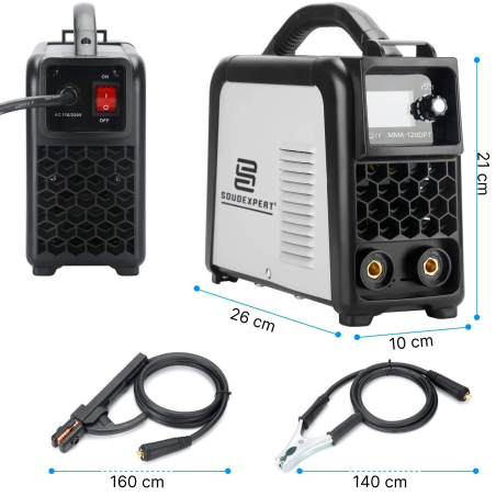 SOUDEXPERT - Poste à  souder Inverter MMA+TIG LIFT 120A