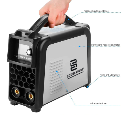 SOUDEXPERT - Poste à  souder Inverter MMA+TIG LIFT 120A