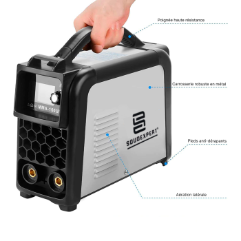 SOUDEXPERT - Poste à  souder Inverter MMA+TIG LIFT 160A