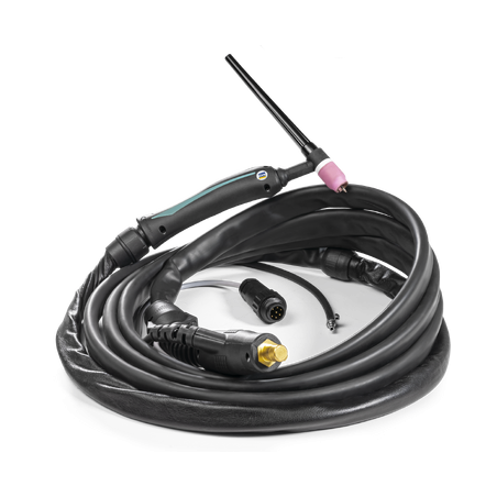Torche Gys à lamelle L.4m pour soudure TIG SR26 connectique Amphenol 7 points Ø 35/50