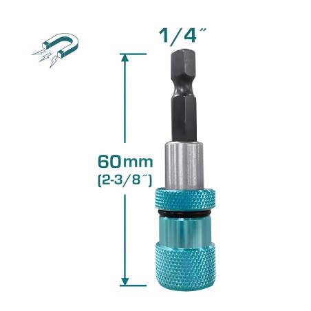 Magnetische bithouder TAC464601 | 60 mm