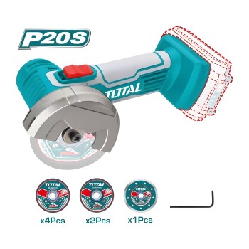Mini smerigliatrice angolare a batteria TAGLI76011 | 20 V