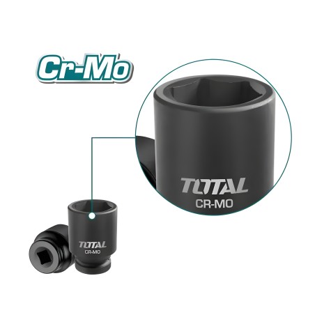10-teiliger Satz Steckschlüssel 1/2'' THISTD12101 | CrMo - Chrom-Molybdän