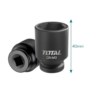 10-teiliger Satz Steckschlüssel 1/2'' THISTD12101 | CrMo - Chrom-Molybdän