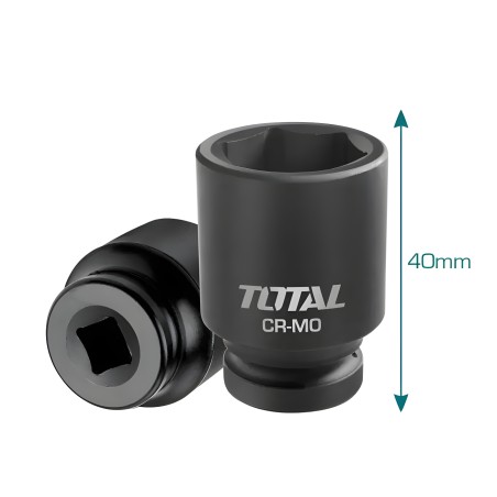 Set van 10 diepe doppen 1/2'' THISTD12101 | CrMo - Chroom-molybdeen