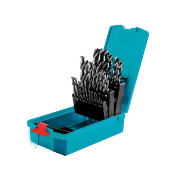 Set van 25 metaalboren TACSD0251 | HSS