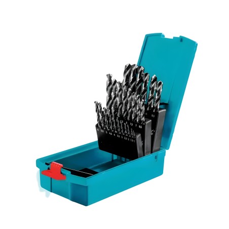 Set of 25 drill bits for metal TACSD0251 | HSS
