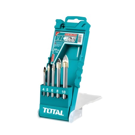 Set di 5 punte per vetro TACSD7256 | HSS