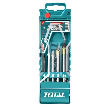 Set van 5 glasboren TACSD7256 | HSS