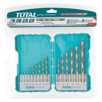 Jogo de 15 brocas para metal TACSDL51501 | HSS