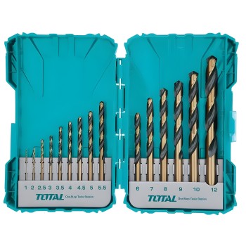 Set di 15 punte per metallo TACSDL51501 | HSS