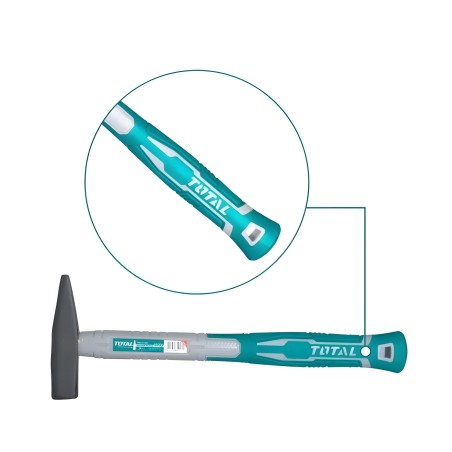 Mechanikerhammer THTS71 | 200 g | Geschmiedeter Kopf