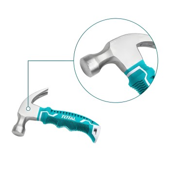 Mini-Zimmermannshammer THTM7386D | 220 g | Fiberglasstiel